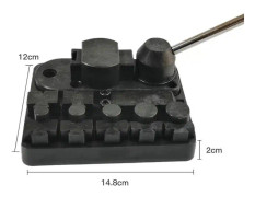 Multifunktionellt verktyg för ringbockning Örhänge Ringböjare Ring Maker Making Tool