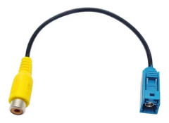 Fakra Bakre AV-IN Kameravideoanslutning RCA-kabel Parkeringsadapter - Fakra till RCA Videokabeladapter