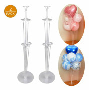 Ballongställ Ballongställ Kit Ballonger Hållare Ballongställ Klar Fest Dekoration Tillbehör för Födelsedagsfest och Bröllop Dekorationer Öppning