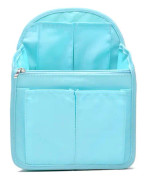 Ryggsäck Förvaring Insert Bag Inner Bag Fack Sortering Bag Liner Organizer Blue