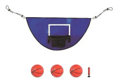 Studsmatta basketkorg med mini basket L?tt att installera basketkorg studsmatta f?r breakout s?ker dunk