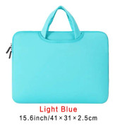 11 13 14 15 15,6 tums Laptopväska För Laptop MacBook ljusblå.CA