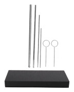 Rostfritt stål Snake Sexing Probe Kit (6PCS) - Anti-allergi, runt huvud, reptiler