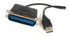 3 m USB till parallell skrivaradapter - M/M