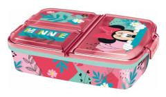 Burk med fack Minnie Mouse 19,5 x 16,5 x 6,7 cm polypropen