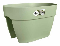 ELHO - Blomkruka - Vibia Campana Flower Bridge 40 - Pistaschgrön - Utebalkong - L 26 x B 39 x H 22 cm
