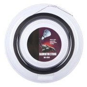 0,72 mm 200 m Badmintonracketsträng Nylon Badmintonträning Racketsträng Linje BX 650 Svart