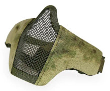 Taktisk Paintball Airsoft Mask Halv Nedre Ansikte Metallnät Jaktmasker För Militär Amry Cs Halloweenfest