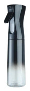 Hårsprayflaska, 300 ml kontinuerlig vatten Mister Sprayflaska Tom Fine Mist Salon Frisörsprayflaska för lockigt hår, växter, husdjur, H
