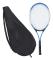 Barn Tennis Racket Stötdämpande Aluminiumlegering Ram Träning Tennisracket med Väska för Barn Nybörjare