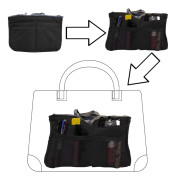 Handväskinsats väskorganiserare Bag in Bag
