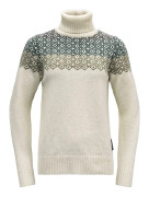 Devold Syvde Wool High Neck Wmn Offwhite