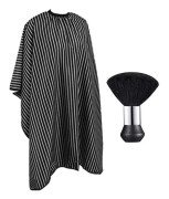 1 Set Barber Cape Hair Klippning Hårstyling Cape Barber Neck Duster Barber Tillbehör 160X142CM