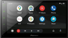 Pioneer SPH-DA160DAB Bilstereo Dubbel-DIN Anslutning för rattfjärrkontroll, Anslutning för backkamera, Bluetooth, DAB+ Tuner