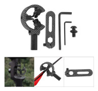 Universal kamouflage borstpilbåge för compoundbåge och recurvebåge - TP812 (kolfiberkamouflage)