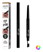 NYX Prof. Makeup Fill & Fluff Eyebrow Pomade Pencil 0,2 gr. - Black