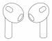 Apple AirPods - 3. generationen - äkta trådlösa hörlurar med mikrofon. - öronspets - Bluetooth - vit | Lightning laddningsfodral
