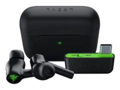 Razer Hammerhead HyperSpeed - Xbox Licensed - True wireless-hörlurar med mikrofon - inuti örat - Bluetooth/radiofrekvens 2,4 GHz - aktiv brusradering