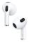 Apple AirPods - 3. generationen - äkta trådlösa hörlurar med mikrofon. - öronspets - Bluetooth - vit | Lightning laddningsfodral
