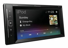 Pioneer DMH-A240DAB Bilmediaspelare Dubbel-DIN Anslutning för rattfjärrkontroll, Anslutning för backkamera, Bluetooth, DAB+ Tuner