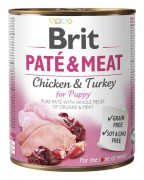 BRIT Paté & Meat Puppy - 800g