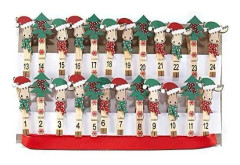 HEITMANN DECO NOA‹L - TRÄKLIPP FÖR PERSONLIG ADVENTSKALENDER