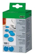 SIGEL PLAST TOKENS BLÅ PRÄLGADE MÖNSTER DIAMETER 25 MM FÖRP. 100
