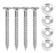 Minifinker Guitar Neck Led Ring 4 Set Guitar Neck Led Ring Set musikverktyg SilverWS032333