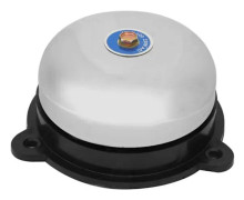 minifinker Buzzer 4" elektrisk klocka rostfritt stål inomhus slående typ Gnistfri DIY Electric