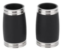 minifinker Klarinettstämningsrör 2st Klarinettstämningsrör Pitch 54mm Instrumenttillbehör Delar Kåpor