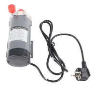 Rostfritt stål högtemperaturbeständig magnetisk bryggning öl pump för Homebrew EU-kontakt 220V