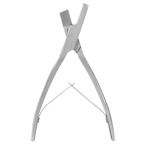 1 st rostfritt stål lantbruksdjur öronmärke skärare tång tång gris öron tag tång identifiera verktyg (V-form)
