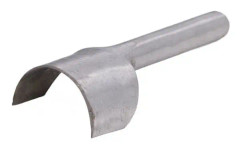 minifinker Bågformad skärstans Stål Halvrund skärstansverktyg Gör-det-själv-stansskärare 45 40mm/1.57in