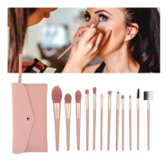 Minifinker Makeup Brush Set Soft Hair Powder Foundation Eyeshadow Concealer Lip Brush Cosm Tool