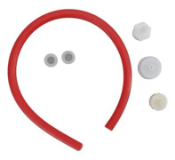lavemangsslang 50 cm Silikon lavemangsslang 50 cm Rött analt duschmunstycke Förhindrar reflux Deco linetub-Minifinker