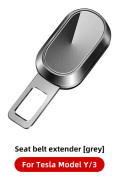 YZTesla Model 3 Model Y Model X Model S Biltillbehör för säkerhetsbältesförlängare