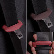 Bilsäkerhetsbälte Anti-kollisionskåpa, Pluggskyddskåpa, Säkerhetsbälte Fixing Clip Head Protection Cover, Modifierad bilinteriör