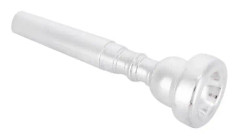 minifinker Instrumenttillbehör Trumpet Munstycke 3C Musikinstrument Tillbehör för Trumpet Music Silver