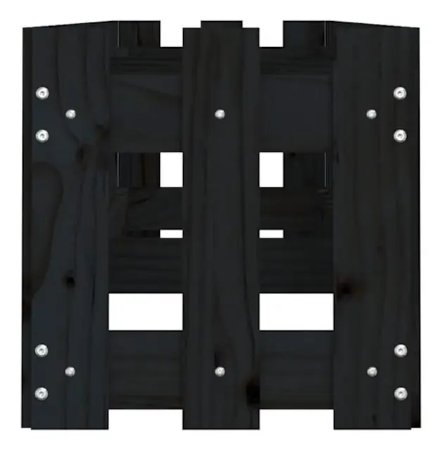 Trädgårdssängstaket design 200x30x30cm massiv furu Mothinessto YY2023