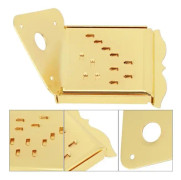 Minifinker Mandolinkabel Pull Board Böjtyp Utsökt stål musikinstrumenttillbehör (Qb11 Golden With