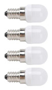 10 st E14 LED-lampa Rostfritt Stål 1.5W 220V för Ljuskrona Tak Skåp Vägg Bordslampor【YD】