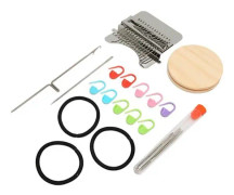 minifinker mini vävmaskin Mini stickmaskin, enkel användning, mini vävstol, gör det själv, sybehör