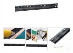 SURENHAP Metalllinjal Skärlinjal Aluminiumlegering L-typ Mätverktyg Sybehör Tillbehör L-typ Couturometer 30 cm