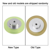 SURENHAP Encoder Counter Slitstark halkfri polyuretan Roterande Encoder Hjulmätningsräknare (200 mm) Sport för