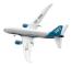 QF008 Boeing 787 fjärrkontroll flygplan Miniatyr modellplan 3CH 2.4G fjärrkontroll flygplan Diecast modell flygplan Samlarleksaker för pojkar