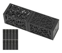 minifinker 10st tomma läpprör DIY multifunktionell kompakt bärbar ihålig design för solid krämläppbalsam