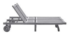 Maison 2-sits trädgårdsfåtölj med Acacia Grey dyna