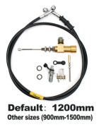 12,7 mm kolv motorcykel hydraulisk koppling Master Cylinder Rod Broms Pump M10x1,25 mm CNC Aluminium För Motocross Dir Bike Motos