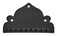 SURENHAP Svart Mandolin Stjärtstycke 8 Strings Mandolin Stjärtstycke Skruv Triangel Delar Musiktillbehör Delar