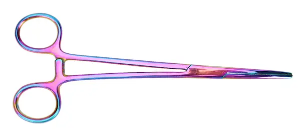 18 cm böjd husdjur öronhår hemostat plocka tång rengöring klämma epilering verktyg